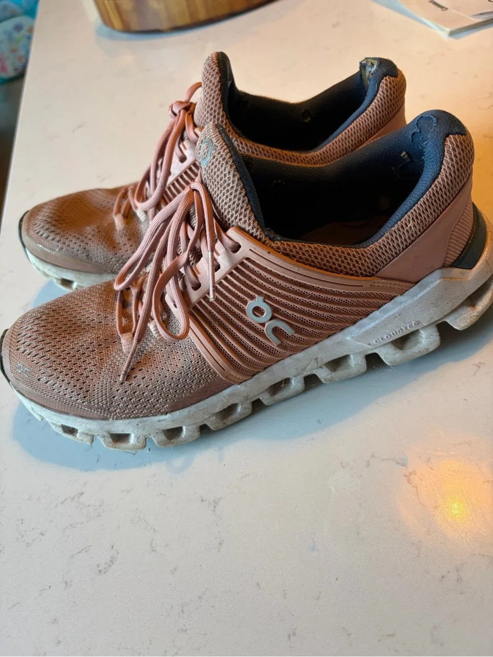 On Running Women’s Running Shoes in Salmon